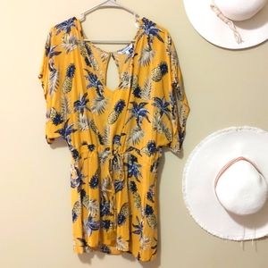 Pineapple Romper-Style Dress